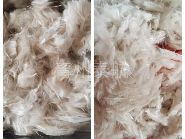 纖維切段對比